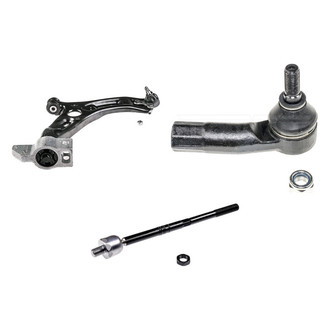 Dorman® - OE Solutions™ Front Passenger Side Lower Control Arm with Ball Joint and Tie Rod End Kit