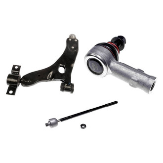 Dorman® - OE Solutions™ Front Passenger Side Lower Control Arm with Ball Joint and Tie Rod End Kit