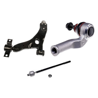 Dorman® - OE Solutions™ Front Passenger Side Lower Control Arm with Ball Joint and Tie Rod End Kit