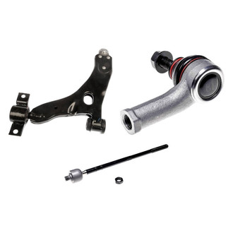 Dorman® - OE Solutions™ Front Passenger Side Lower Control Arm with Ball Joint and Tie Rod End Kit