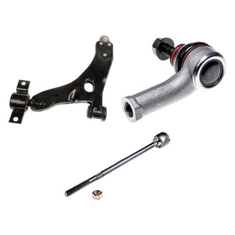 Dorman® - OE Solutions™ Front Passenger Side Lower Control Arm with Ball Joint and Tie Rod End Kit