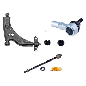 Dorman® - OE Solutions™ Front Passenger Side Lower Control Arm with Ball Joint and Tie Rod End Kit