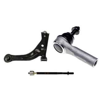 Dorman® - OE Solutions™ Front Passenger Side Lower Control Arm with Ball Joint and Tie Rod End Kit