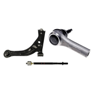 Dorman® - OE Solutions™ Front Passenger Side Lower Control Arm with Ball Joint and Tie Rod End Kit