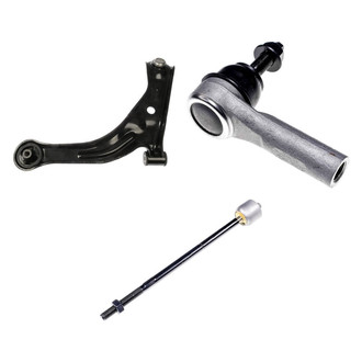 Dorman® - OE Solutions™ Front Passenger Side Lower Control Arm with Ball Joint and Tie Rod End Kit