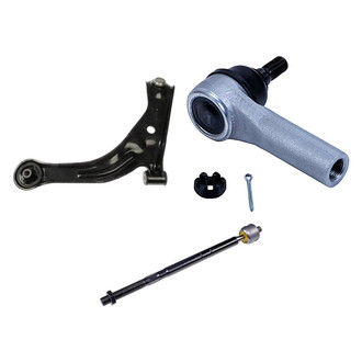 Dorman® - OE Solutions™ Front Passenger Side Lower Control Arm with Ball Joint and Tie Rod End Kit