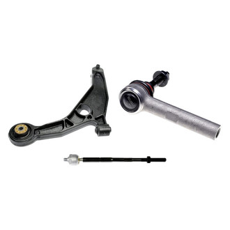 Dorman® - OE Solutions™ Front Passenger Side Lower Control Arm with Ball Joint and Tie Rod End Kit