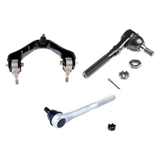 Dorman® - OE Solutions™ Front Passenger Side Lower Control Arm with Ball Joint and Tie Rod End Kit