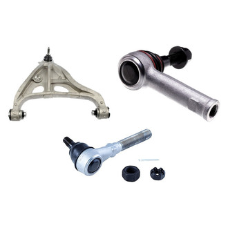 Dorman® - OE Solutions™ Front Passenger Side Lower Control Arm with Ball Joint and Tie Rod End Kit