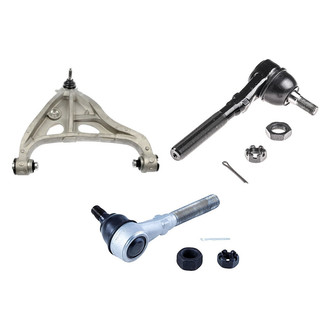 Dorman® - OE Solutions™ Front Passenger Side Lower Control Arm with Ball Joint and Tie Rod End Kit