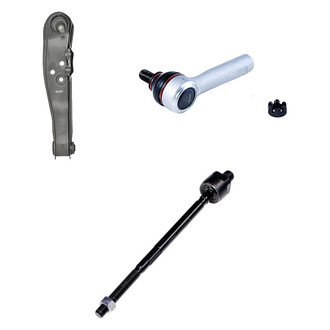 Dorman® - OE Solutions™ Front Passenger Side Lower Control Arm with Ball Joint and Tie Rod End Kit