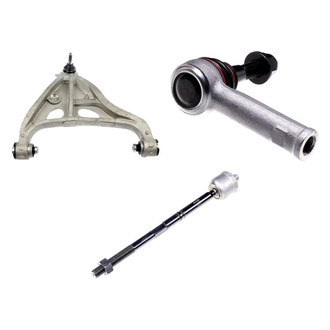 Dorman® - OE Solutions™ Front Passenger Side Lower Control Arm with Ball Joint and Tie Rod End Kit