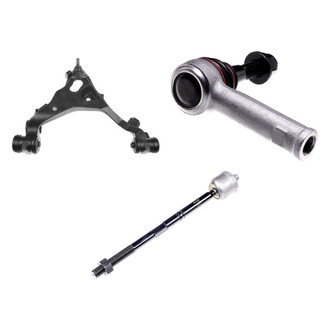 Dorman® - OE Solutions™ Front Passenger Side Lower Control Arm with Ball Joint and Tie Rod End Kit