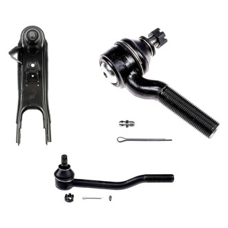 Dorman® - OE Solutions™ Front Passenger Side Lower Control Arm with Ball Joint and Tie Rod End Kit