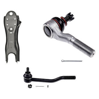 Dorman® - OE Solutions™ Front Passenger Side Lower Control Arm with Ball Joint and Tie Rod End Kit