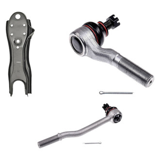 Dorman® - OE Solutions™ Front Passenger Side Lower Control Arm with Ball Joint and Tie Rod End Kit