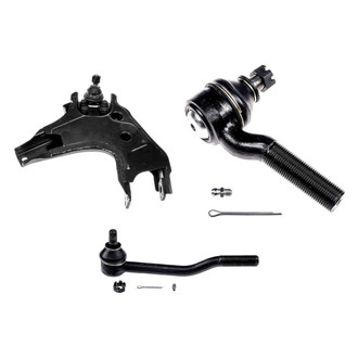 Dorman® - OE Solutions™ Front Passenger Side Lower Control Arm with Ball Joint and Tie Rod End Kit