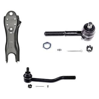 Dorman® - OE Solutions™ Front Passenger Side Lower Control Arm with Ball Joint and Tie Rod End Kit
