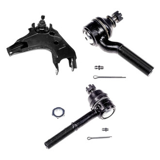 Dorman® - OE Solutions™ Front Passenger Side Lower Control Arm with Ball Joint and Tie Rod End Kit