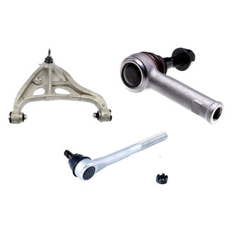 Dorman® - OE Solutions™ Front Passenger Side Lower Control Arm with Ball Joint and Tie Rod End Kit