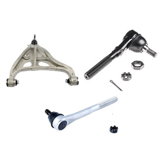 Dorman® - OE Solutions™ Front Passenger Side Lower Control Arm with Ball Joint and Tie Rod End Kit