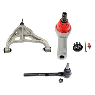 Dorman® - OE Solutions™ Front Passenger Side Lower Control Arm with Ball Joint and Tie Rod End Kit