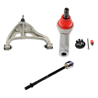 Dorman® - OE Solutions™ Front Passenger Side Lower Control Arm with Ball Joint and Tie Rod End Kit