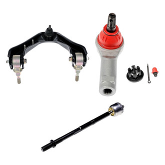 Dorman® - OE Solutions™ Front Passenger Side Lower Control Arm with Ball Joint and Tie Rod End Kit