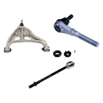 Dorman® - OE Solutions™ Front Passenger Side Lower Control Arm with Ball Joint and Tie Rod End Kit
