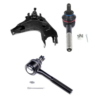 Dorman® - OE Solutions™ Front Passenger Side Lower Control Arm with Ball Joint and Tie Rod End Kit