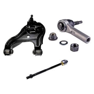 Dorman® - OE Solutions™ Front Passenger Side Lower Control Arm with Ball Joint and Tie Rod End Kit