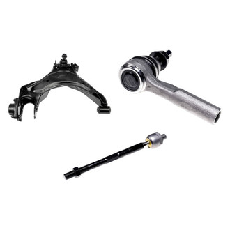 Dorman® - OE Solutions™ Front Passenger Side Lower Control Arm with Ball Joint and Tie Rod End Kit