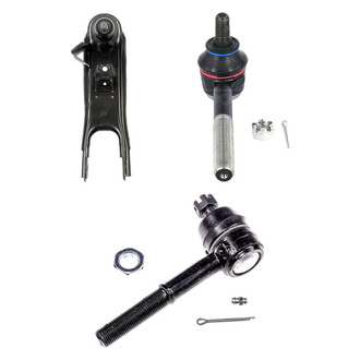 Dorman® - OE Solutions™ Front Passenger Side Lower Control Arm with Ball Joint and Tie Rod End Kit