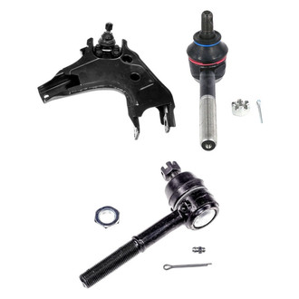 Dorman® - OE Solutions™ Front Passenger Side Lower Control Arm with Ball Joint and Tie Rod End Kit
