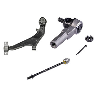 Dorman® - OE Solutions™ Front Passenger Side Lower Control Arm with Ball Joint and Tie Rod End Kit