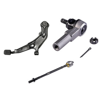 Dorman® - OE Solutions™ Front Passenger Side Lower Control Arm with Ball Joint and Tie Rod End Kit