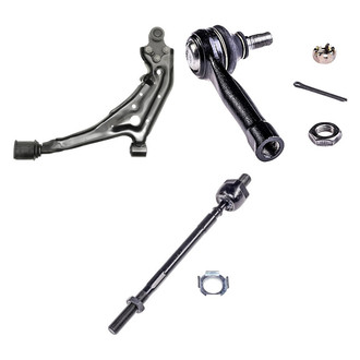 Dorman® - OE Solutions™ Front Passenger Side Lower Control Arm with Ball Joint and Tie Rod End Kit
