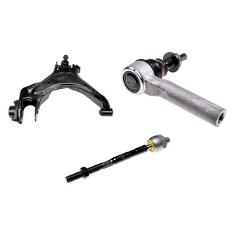 Dorman® - OE Solutions™ Front Passenger Side Lower Control Arm with Ball Joint and Tie Rod End Kit