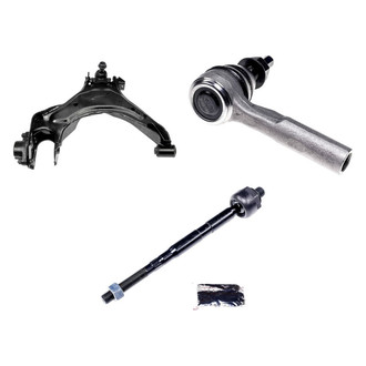 Dorman® - OE Solutions™ Front Passenger Side Lower Control Arm with Ball Joint and Tie Rod End Kit