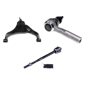 Dorman® - OE Solutions™ Front Passenger Side Lower Control Arm with Ball Joint and Tie Rod End Kit