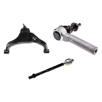 Dorman® - OE Solutions™ Front Passenger Side Lower Control Arm with Ball Joint and Tie Rod End Kit