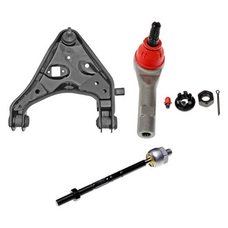 Dorman® - OE Solutions™ Front Passenger Side Lower Control Arm with Ball Joint and Tie Rod End Kit