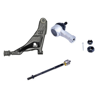 Dorman® - OE Solutions™ Front Passenger Side Lower Control Arm with Ball Joint and Tie Rod End Kit