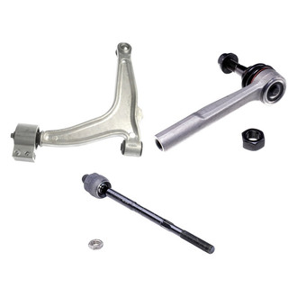 Dorman® - OE Solutions™ Front Passenger Side Lower Control Arm with Ball Joint and Tie Rod End Kit