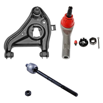 Dorman® - OE Solutions™ Front Passenger Side Lower Control Arm with Ball Joint and Tie Rod End Kit