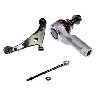 Dorman® - OE Solutions™ Front Passenger Side Lower Control Arm with Ball Joint and Tie Rod End Kit