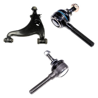 Dorman® - OE Solutions™ Front Passenger Side Lower Control Arm with Ball Joint and Tie Rod End Kit