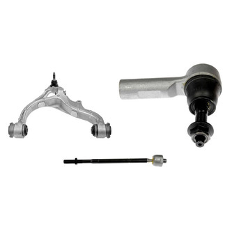 Dorman® - OE Solutions™ Front Passenger Side Lower Control Arm with Ball Joint and Tie Rod End Kit