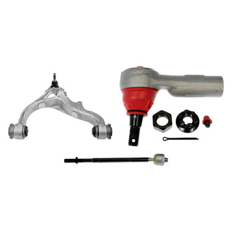 Dorman® - OE Solutions™ Front Passenger Side Lower Control Arm with Ball Joint and Tie Rod End Kit