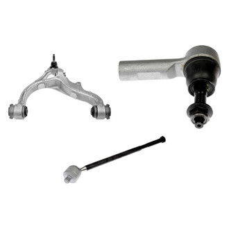 Dorman® - OE Solutions™ Front Passenger Side Lower Control Arm with Ball Joint and Tie Rod End Kit
